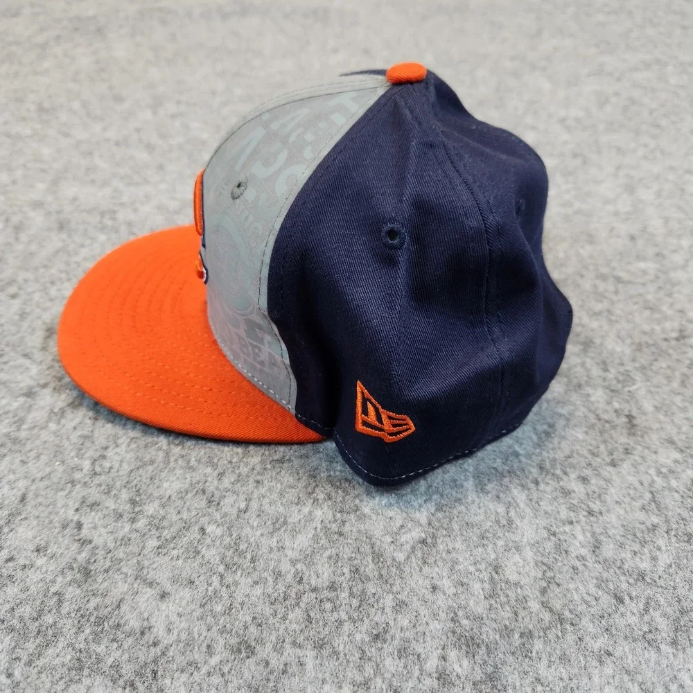 Chicago Bears New Era 9FIFTY Hat Youth Blue Gray‎ Reflective Team Snapback NFL